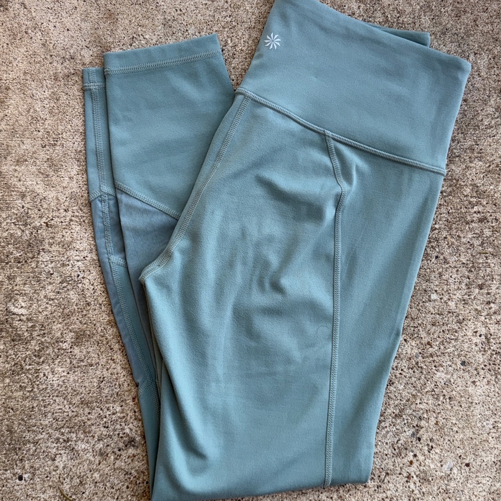Athleta sage green leggings